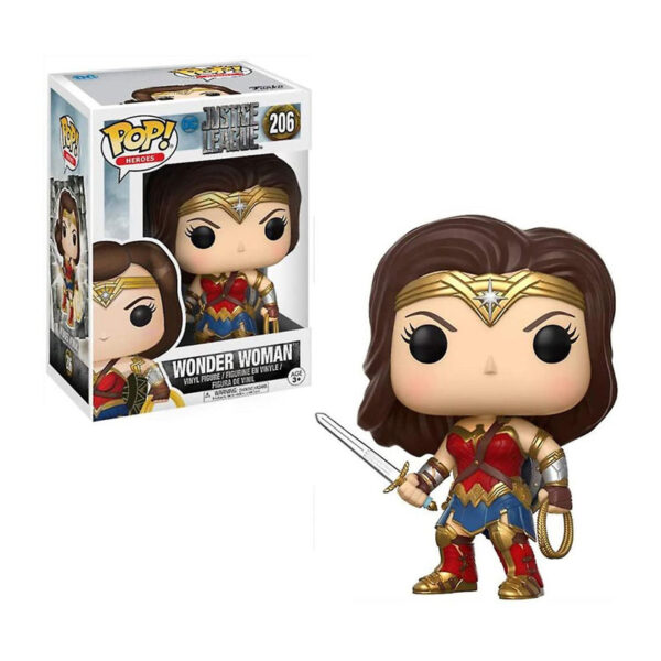 Фигурка Funko POP Лига Справедливости Чудо-Женщина (Wonder Woman)