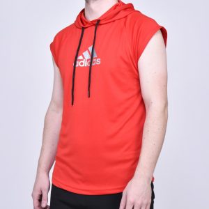 Футболка с капюшоном Adidas Red